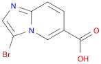 3-Bromoimidazo[1,2-a]pyridine-6-carboxylic acid