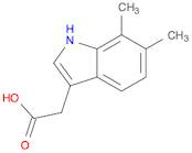 1H-Indole-3-aceticacid, 6,7-dimethyl-