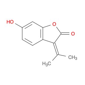 2(3H)-Benzofuranone, 6-hydroxy-3-(1-methylethylidene)-