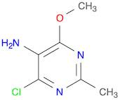 5-Pyrimidinamine,4-chloro-6-methoxy-2-methyl-