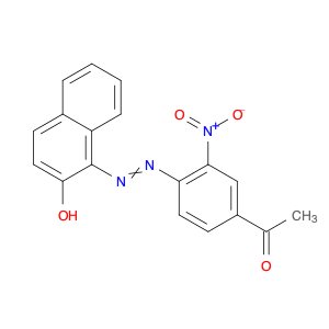 Ethanone, 1-[4-[(2-hydroxy-1-naphthalenyl)azo]-3-nitrophenyl]-