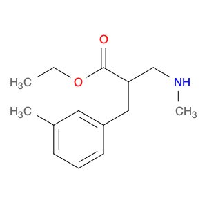 Ethyl 3-(methylamino)-2-(3-methylbenzyl)propanoate