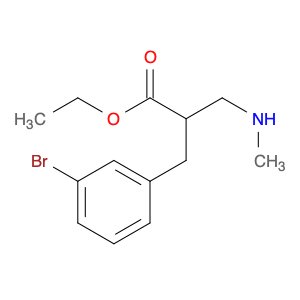 Ethyl 2-(3-bromobenzyl)-3-(methylamino)propanoate