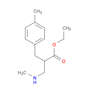 Ethyl 3-(methylamino)-2-(4-methylbenzyl)propanoate