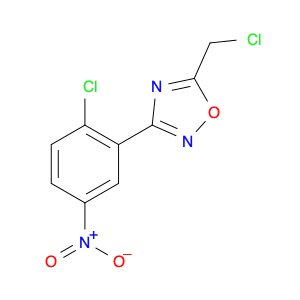 3-(2-Chloro-5-nitrophenyl)-5-(chloromethyl)-1,2,4-oxadiazole