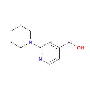 4-Pyridinemethanol,2-(1-piperidinyl)-