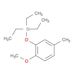 Silane, triethyl(2-methoxy-5-methylphenoxy)-