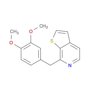Thieno[2,3-c]pyridine, 7-[(3,4-dimethoxyphenyl)methyl]-