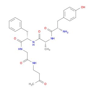 Glycinamide, L-tyrosyl-D-alanyl-L-phenylalanyl-N-(3-oxobutyl)-
