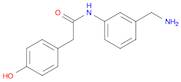 N-(3-(Aminomethyl)phenyl)-2-(4-hydroxyphenyl)acetamide