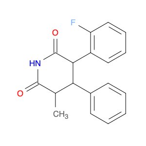 2,6-Piperidinedione, 3-(2-fluorophenyl)-5-methyl-4-phenyl-