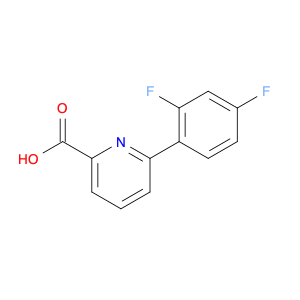 2-Pyridinecarboxylicacid, 6-(2,4-difluorophenyl)-