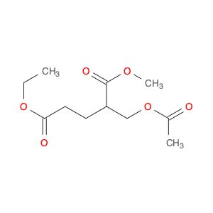 Pentanedioic acid, 2-[(acetyloxy)methyl]-, 5-ethyl 1-methyl ester