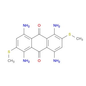 1,4,5,8-Tetraamino-2,6-bis(methylthio)anthracene-9,10-dione