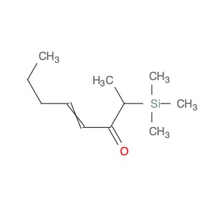 4-Octen-3-one, 2-(trimethylsilyl)-