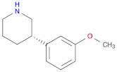 (S)-3-(3-Methoxyphenyl)piperidine