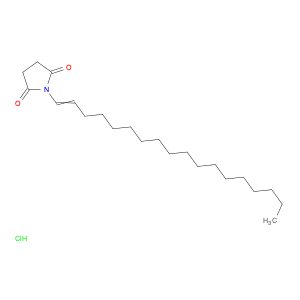 2,5-Pyrrolidinedione, octadecenyl-, hydrochloride