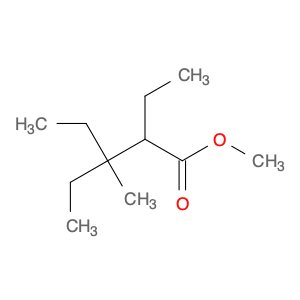 Pentanoic acid, 2,3-diethyl-3-methyl-, methyl ester