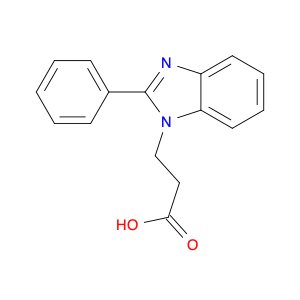 1H-Benzimidazole-1-propanoic acid, 2-phenyl-