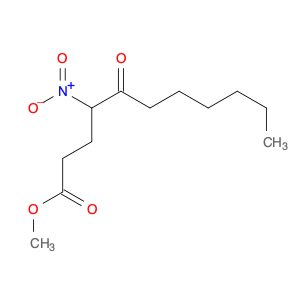 Undecanoic acid, 4-nitro-5-oxo-, methyl ester