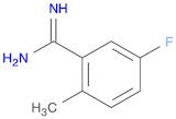 5-Fluoro-2-methylbenzimidamide