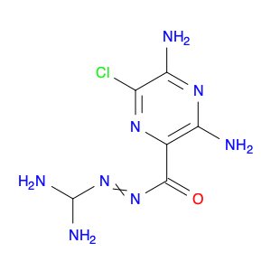 2,6-Pyrazinediamine, 3-chloro-5-[[(diaminomethyl)azo]carbonyl]-