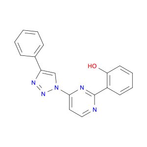 Phenol, 2-[4-(4-phenyl-1H-1,2,3-triazol-1-yl)-2-pyrimidinyl]-