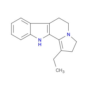3H-Indolizino[8,7-b]indole, 1-ethyl-2,5,6,11-tetrahydro-