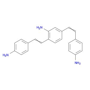 Benzenamine, 2,5-bis[2-(4-aminophenyl)ethenyl]-