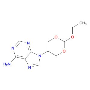 9H-Purin-6-amine, 9-(2-ethoxy-1,3-dioxan-5-yl)-