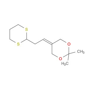 1,3-Dioxane, 5-[2-(1,3-dithian-2-yl)ethylidene]-2,2-dimethyl-