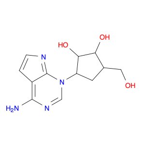 1,2-Cyclopentanediol,3-(4-amino-7H-pyrrolo[2,3-d]pyrimidin-7-yl)-5-(hydroxymethyl)-,(1R,2S,3R,5R)-…