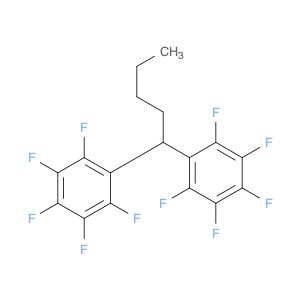 Benzene, 1,1'-pentylidenebis[2,3,4,5,6-pentafluoro-