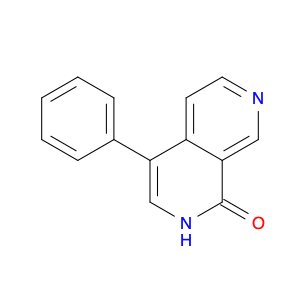 2,7-Naphthyridin-1(2H)-one, 4-phenyl-