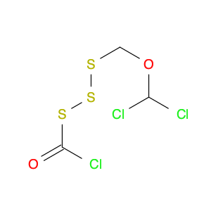 Trisulfide, chlorocarbonyl dichloromethoxymethyl