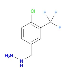 (4-Chloro-3-(trifluoromethyl)benzyl)hydrazine