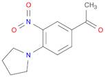 Ethanone,1-[3-nitro-4-(1-pyrrolidinyl)phenyl]-