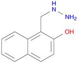 2-Naphthalenol,1-(hydrazinylmethyl)-