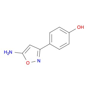 4-(5-amino-1,2-oxazol-3-yl)phenol