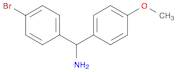 (4-Bromophenyl)(4-methoxyphenyl)methanamine