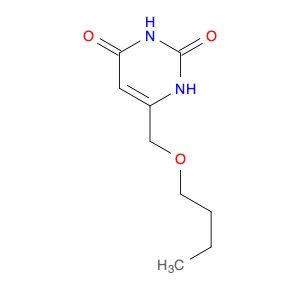 2,4(1H,3H)-Pyrimidinedione, 6-(butoxymethyl)-