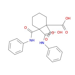 Cyclohexanedicarboxylic acid, bis[(phenylamino)carbonyl]-