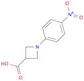 1-(4-Nitrophenyl)azetidine-3-carboxylic acid