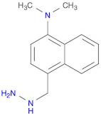 1-Naphthalenamine,4-(hydrazinylmethyl)-N,N-dimethyl-