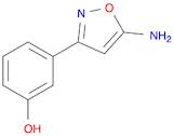 3-(5-Aminoisoxazol-3-yl)phenol