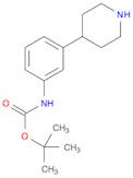 tert-Butyl (3-(piperidin-4-yl)phenyl)carbamate