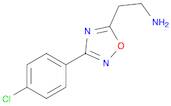 2-[3-(4-CHLOROPHENYL)-1,2,4-OXADIAZOL-5-YL]ETHANAMINE