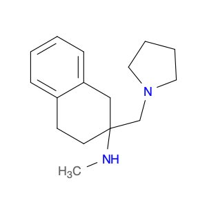 2-Naphthalenamine,1,2,3,4-tetrahydro-N-methyl-2-(1-pyrrolidinylmethyl)-