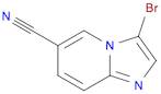 3-Bromoimidazo[1,2-a]pyridine-6-carbonitrile