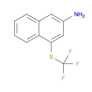 2-Naphthalenamine, 4-[(trifluoromethyl)thio]-